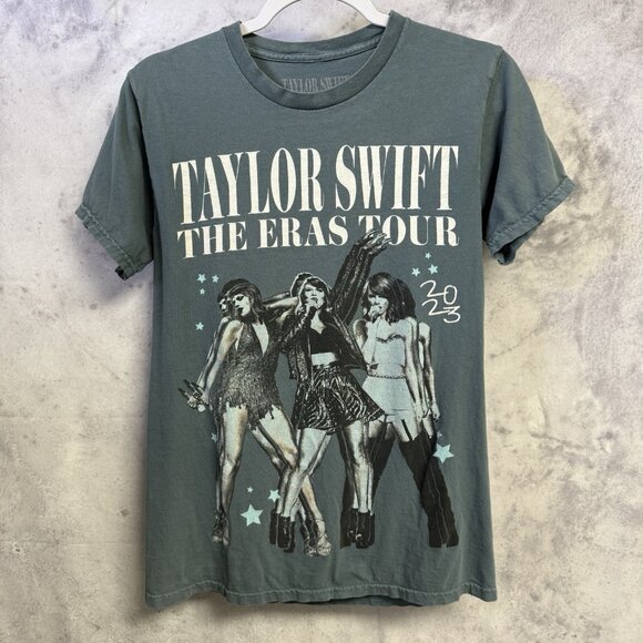 Taylor Swift Tops - Taylor Swift The Eras Tour T Shirt Small 17x25 Gray Short Sleeve Tour